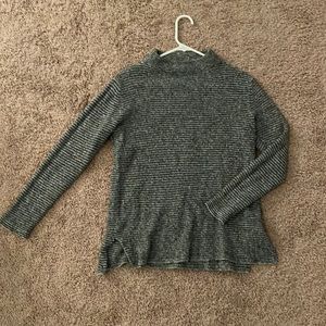Grey turtle neck sweater